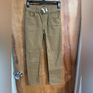 Boys Gap tan pants size M Stretch Slim